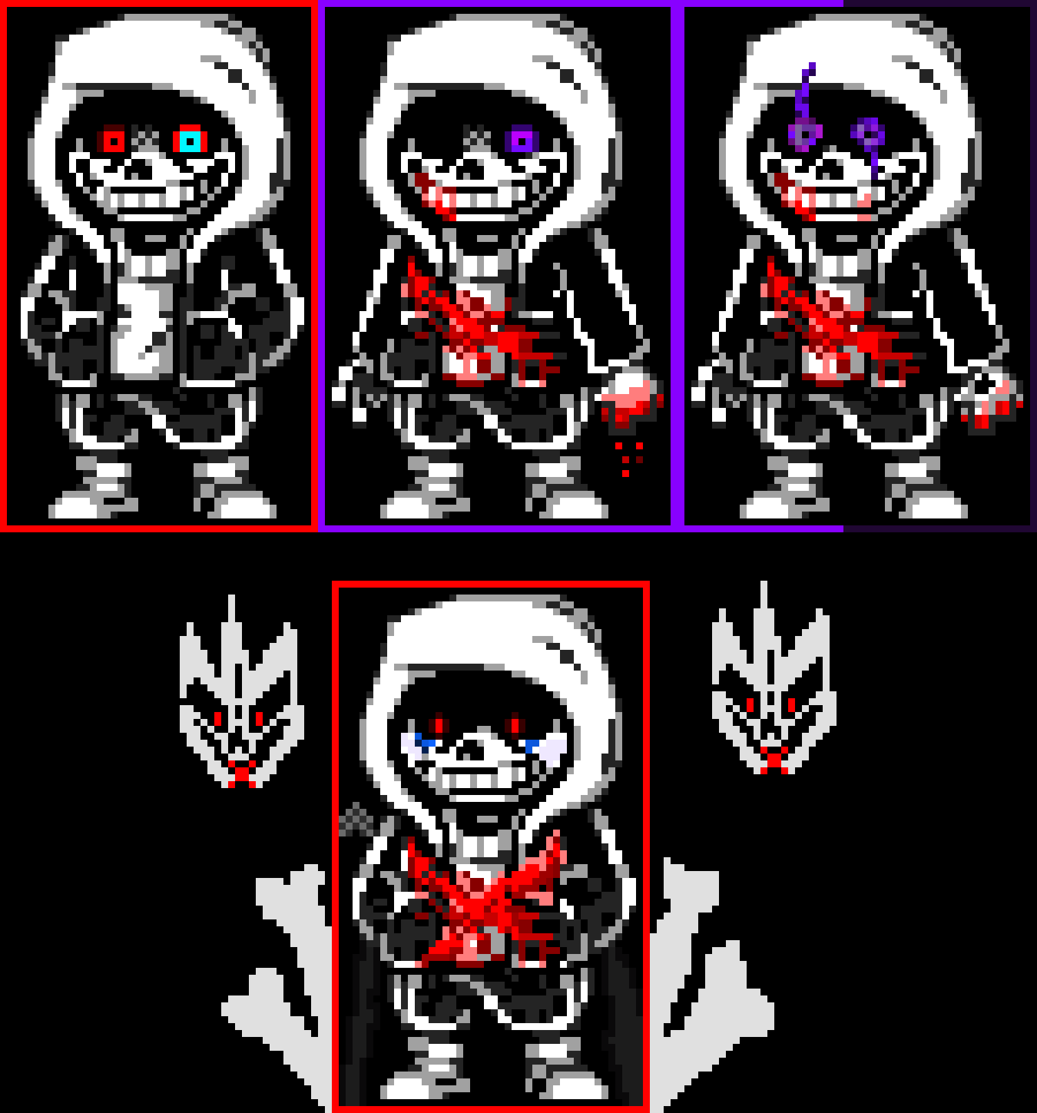 [e13895] Dusttale Last Genocide sans phase 1 - 4