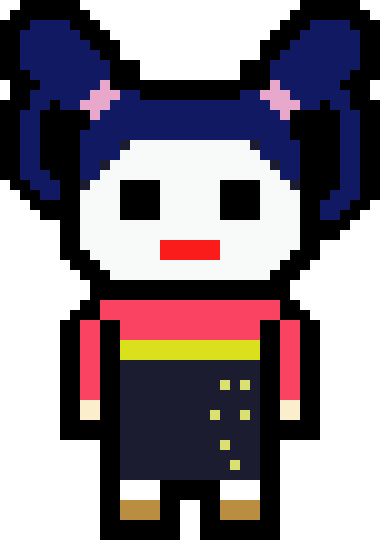 [694d64] danganronpa pixel sprite base big - Eri Sugita