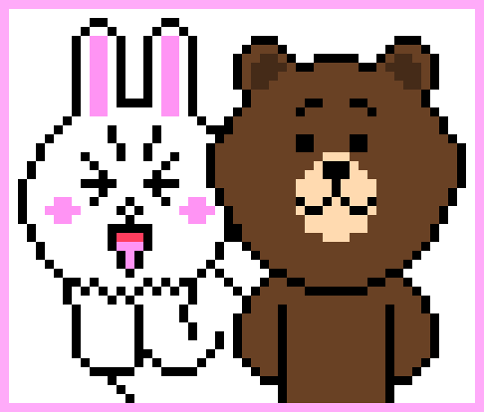 [390dcd] Bunny X Bear, a cute couple