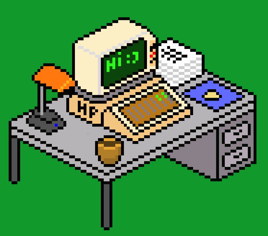[9664c4] Cool pixel computer by Brads