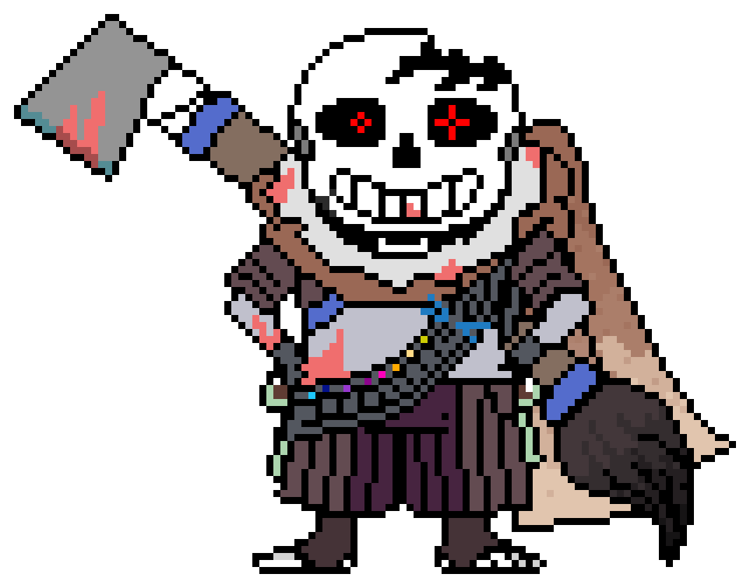 [b60944] horrorifyingVerese ink sans