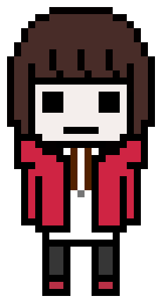 [9664c4] Danganronpa pixel sprite base