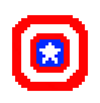 [c42428] Captain America shield