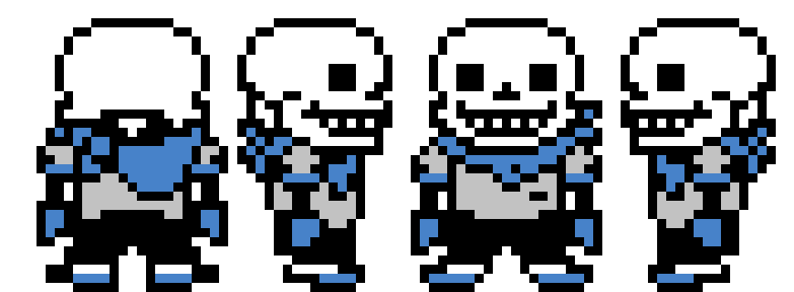 [f5dda4] PeterPlay19's Underswap Sans Overworld Sprites.