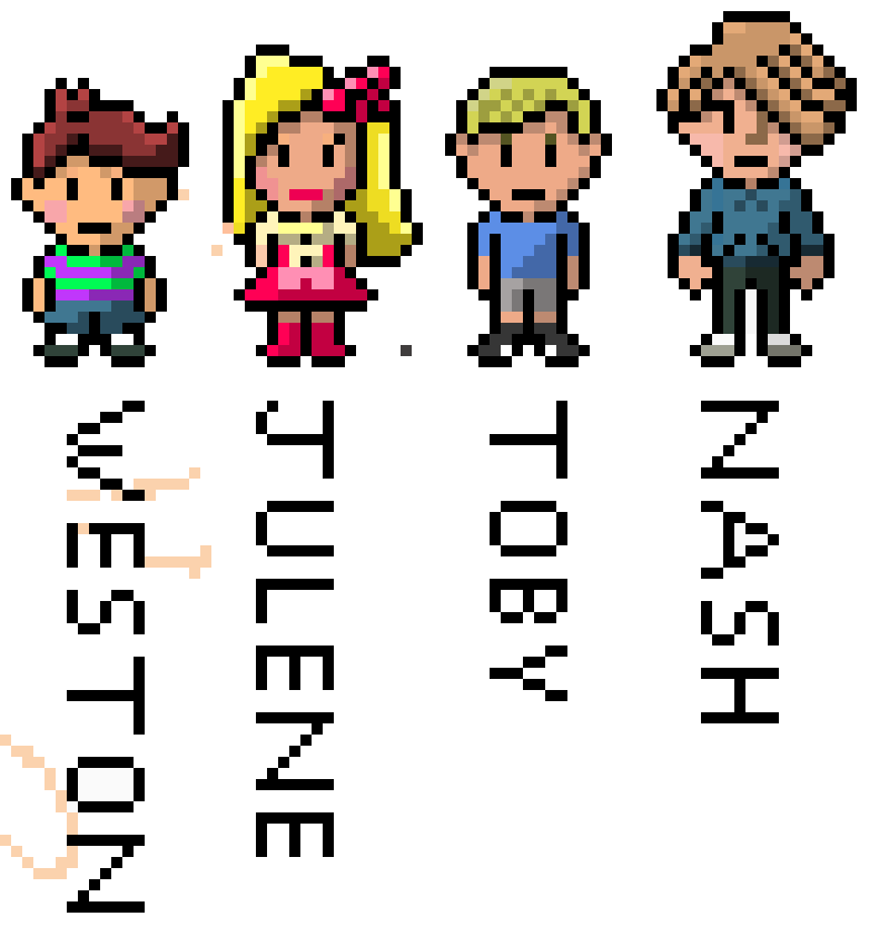 [9dc314] Mother 4 protagonists
