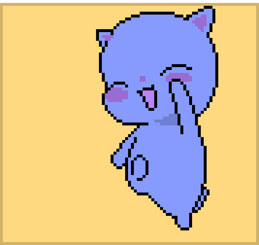 [9664c4] a dance kitty