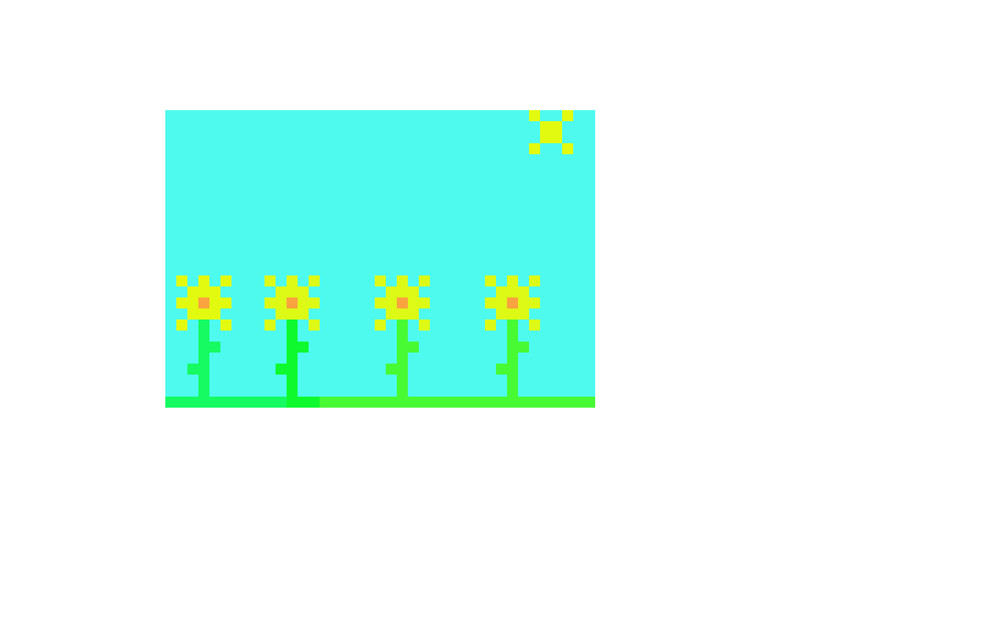[963e55] flowers on a sunny day