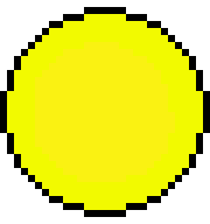 Pixel Art Circle 1