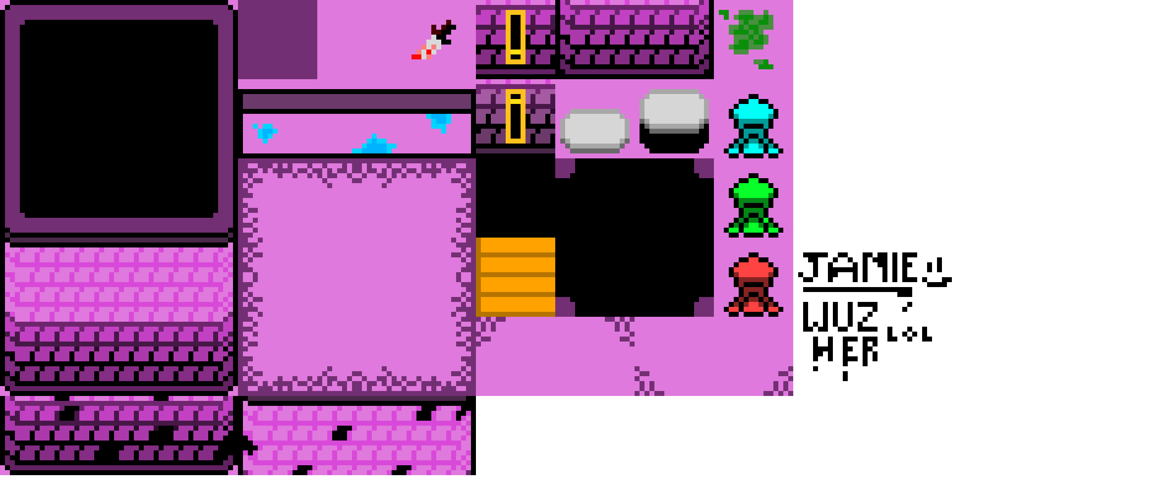 [af4498] Tileset: Ruins Completed