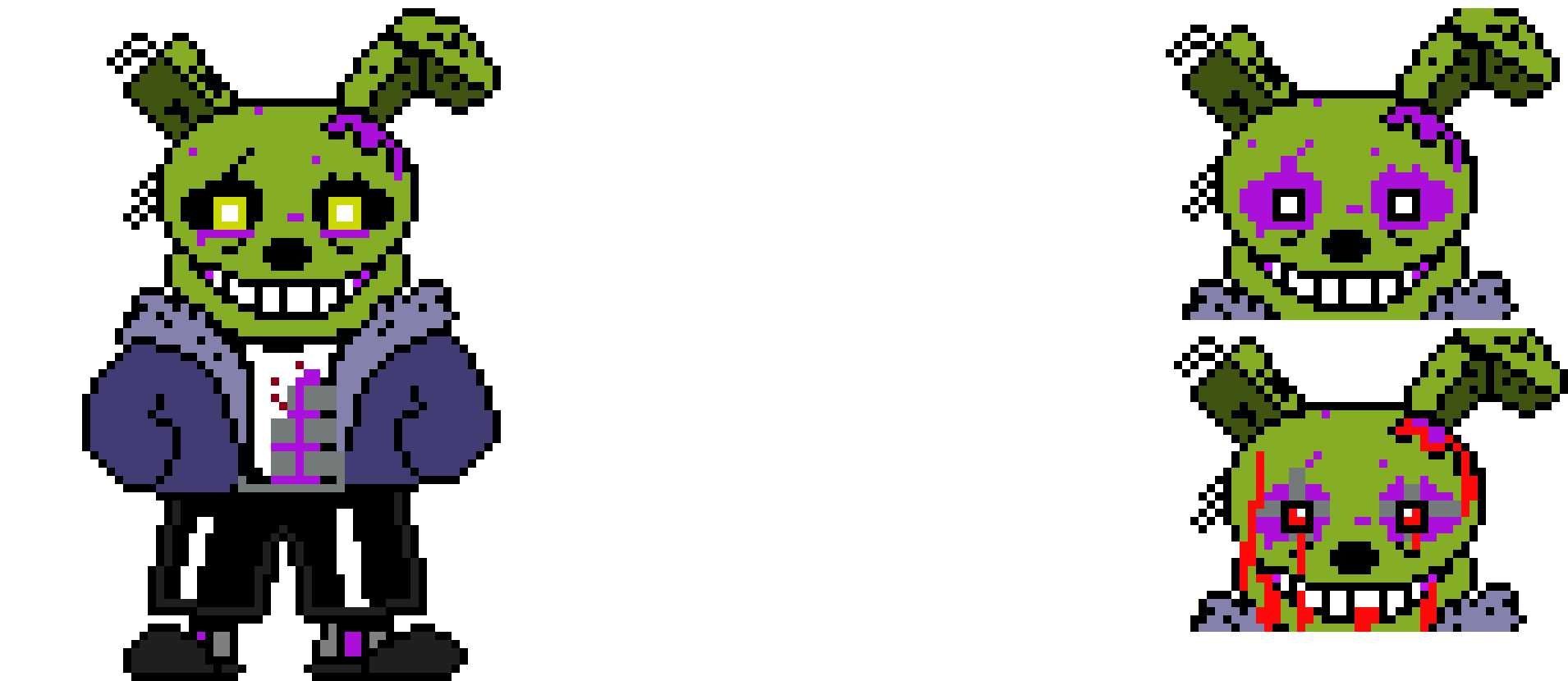 Springtrap sans with William inside