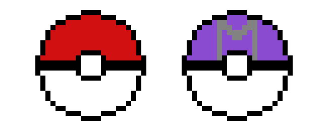 [9664c4] Pokeballs! (pokeball & masterball)