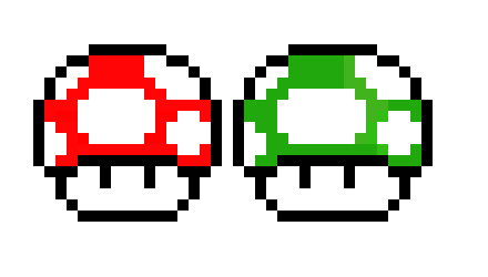 [9664c4] Mario Mushrooms