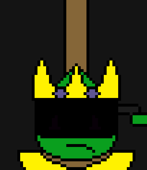 King (dead) Squid. (What if Dans was glitched? the alternate universe)