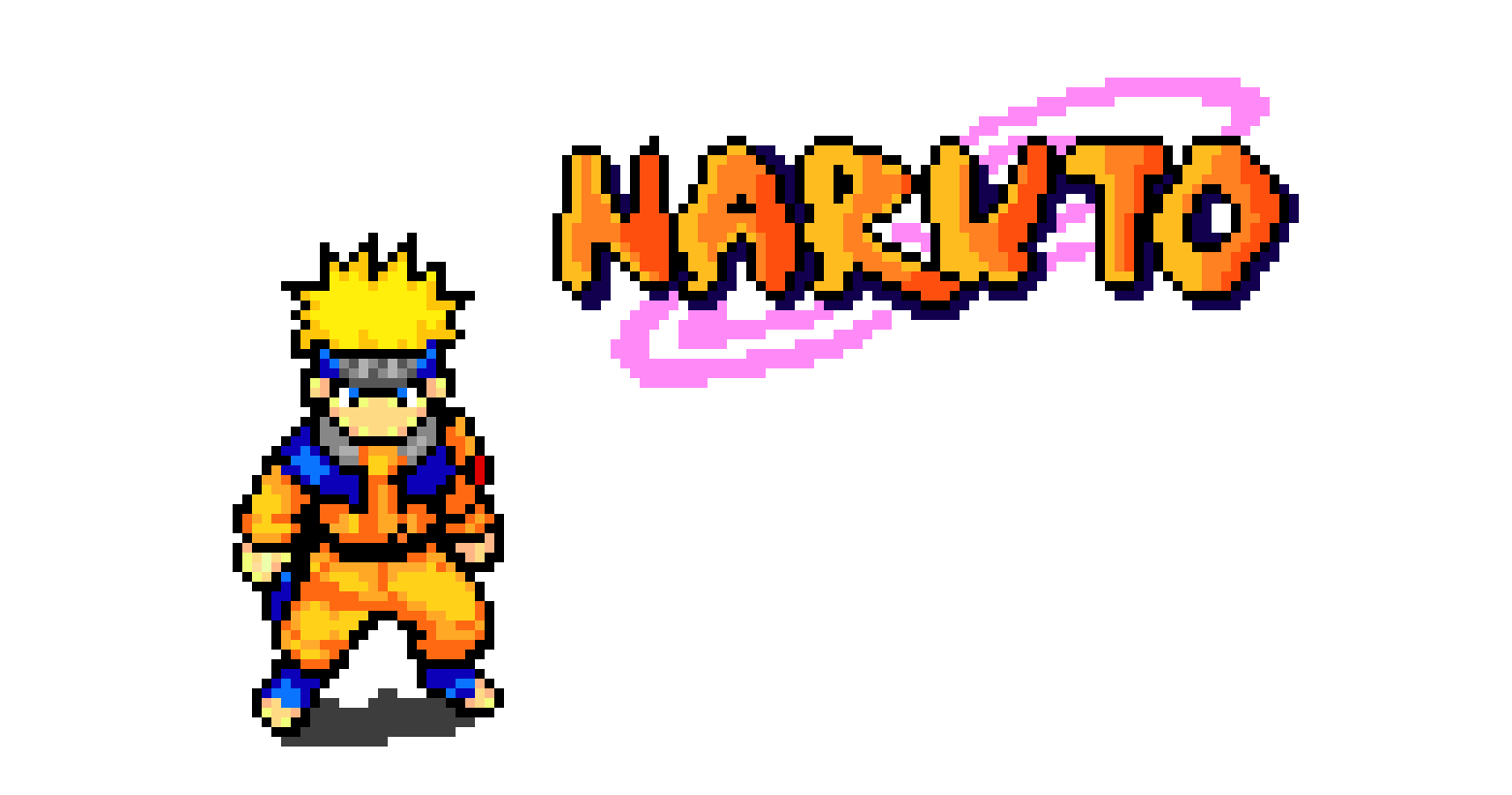 [9664c4] Naruto Pixel Art