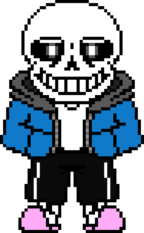 Oh look, yet another Sans base that people can make their OCs from. Nice.