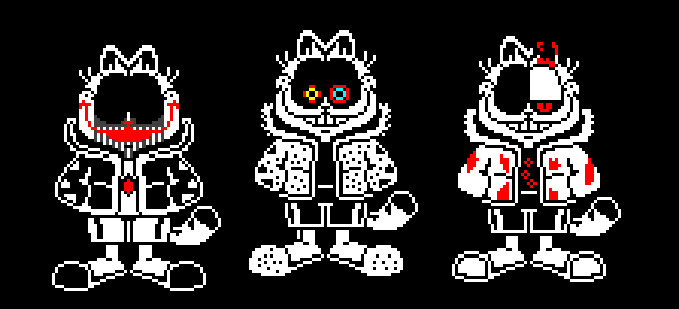 [88cb15] Undergarf!Murder Time Trio