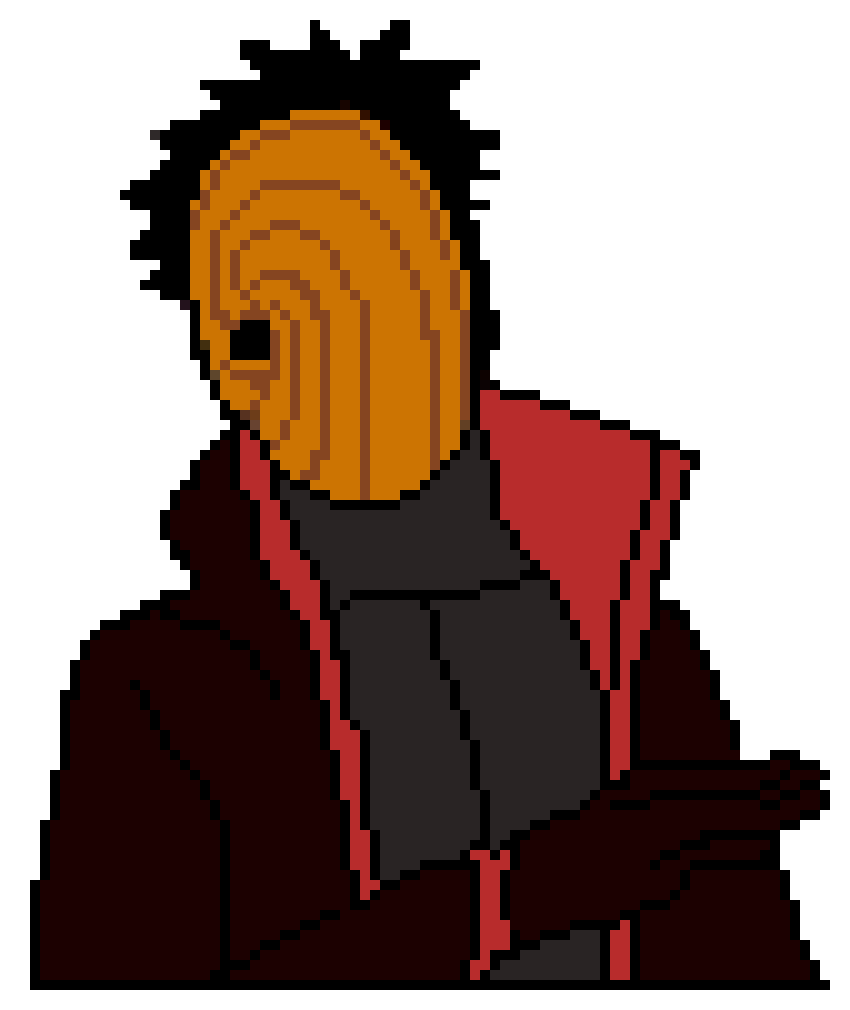 [a73fc6] Obito Pixel Art