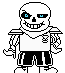 [2495f4] SP!Underswap Sans Sprite(uncolored)