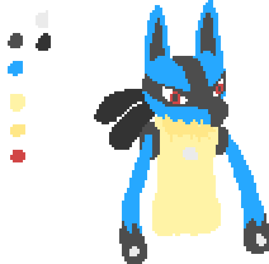 [9664c4] Lucario WIP