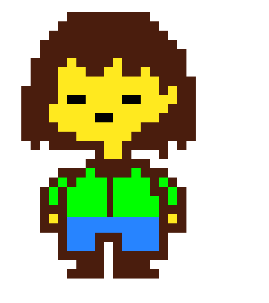 Undertale Frisk Sprite