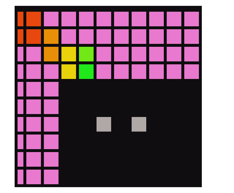 [d70f8d] 10x10 grid