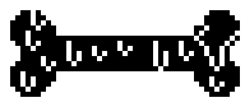 Undertale Bone Attack sprite