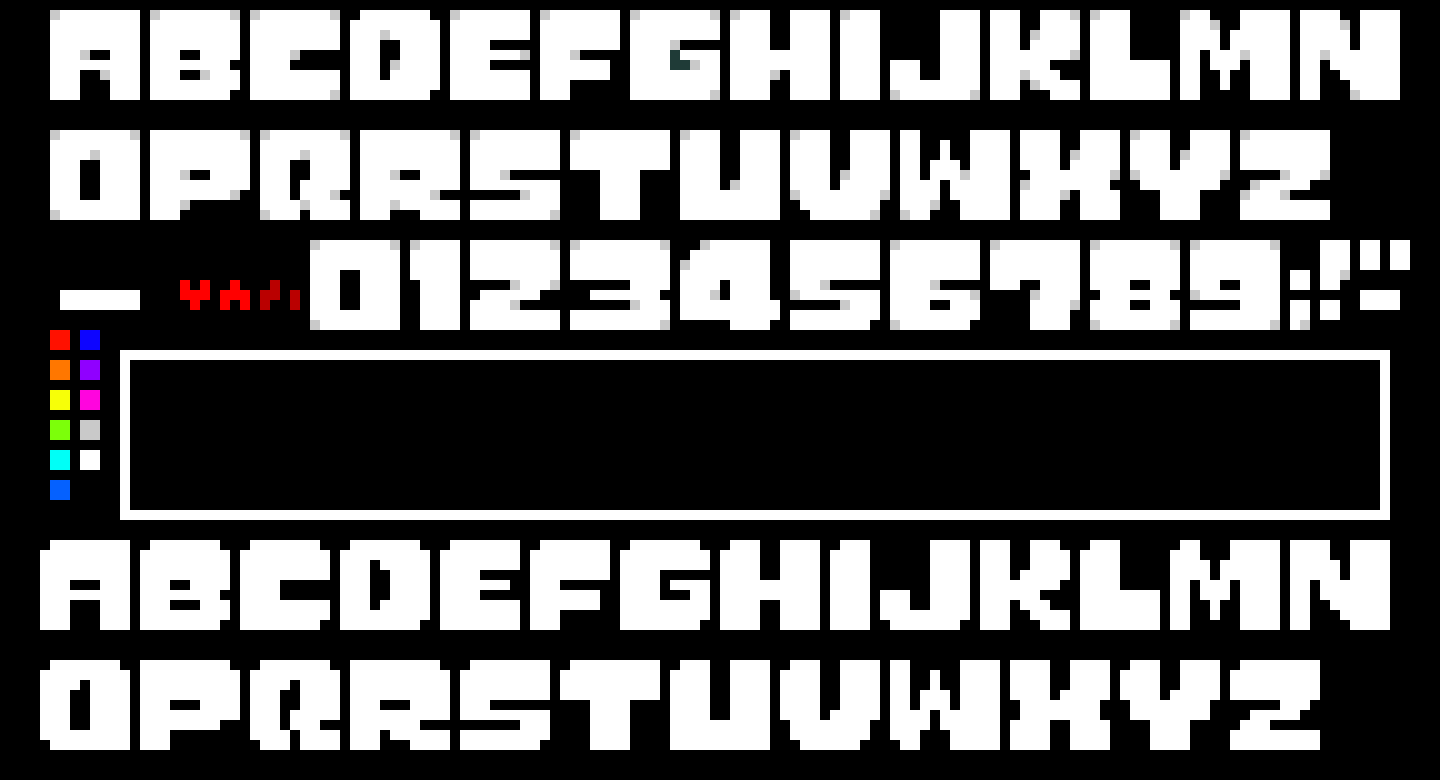 undertale logo making studio