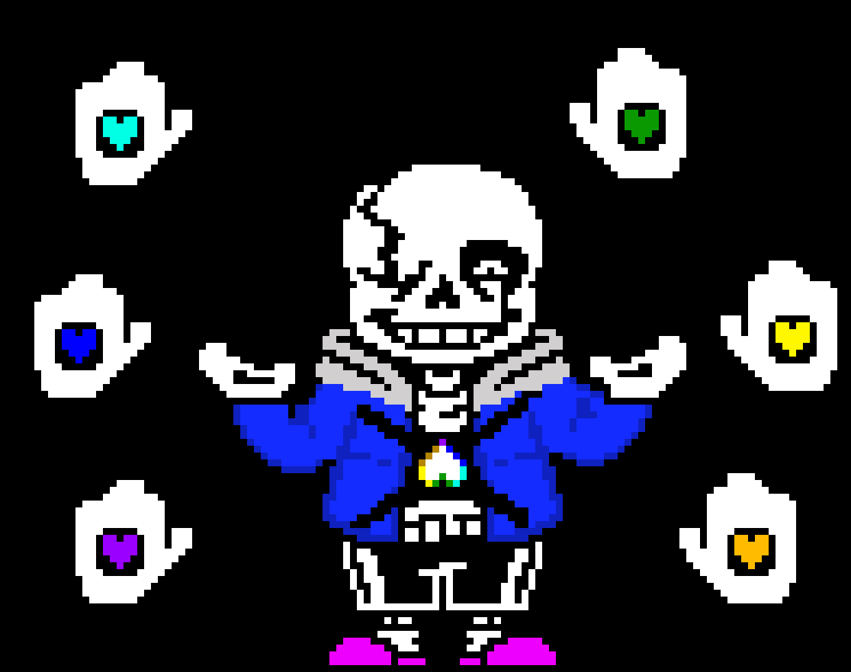 [0b80f3] undertale last breath phase 10 last hope style