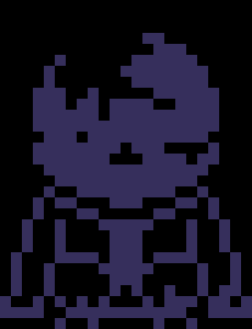 [7ce906] show an example of a hate face -HorrorTale Sans