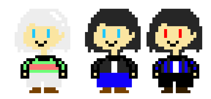 Black V2... her brother Silver, and Her boyfriend Shadow