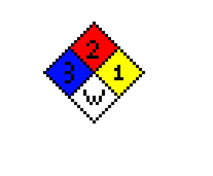[8dd940] Chemical safety diamond