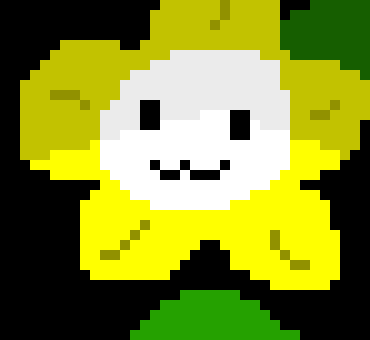 [a34ade] "Howdy there, im Flowey. Flowey the Flower. and your trying to kill a kid that did nothing, so im going to return the favor"
