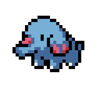 [ae6ba5] Phanpy pixel