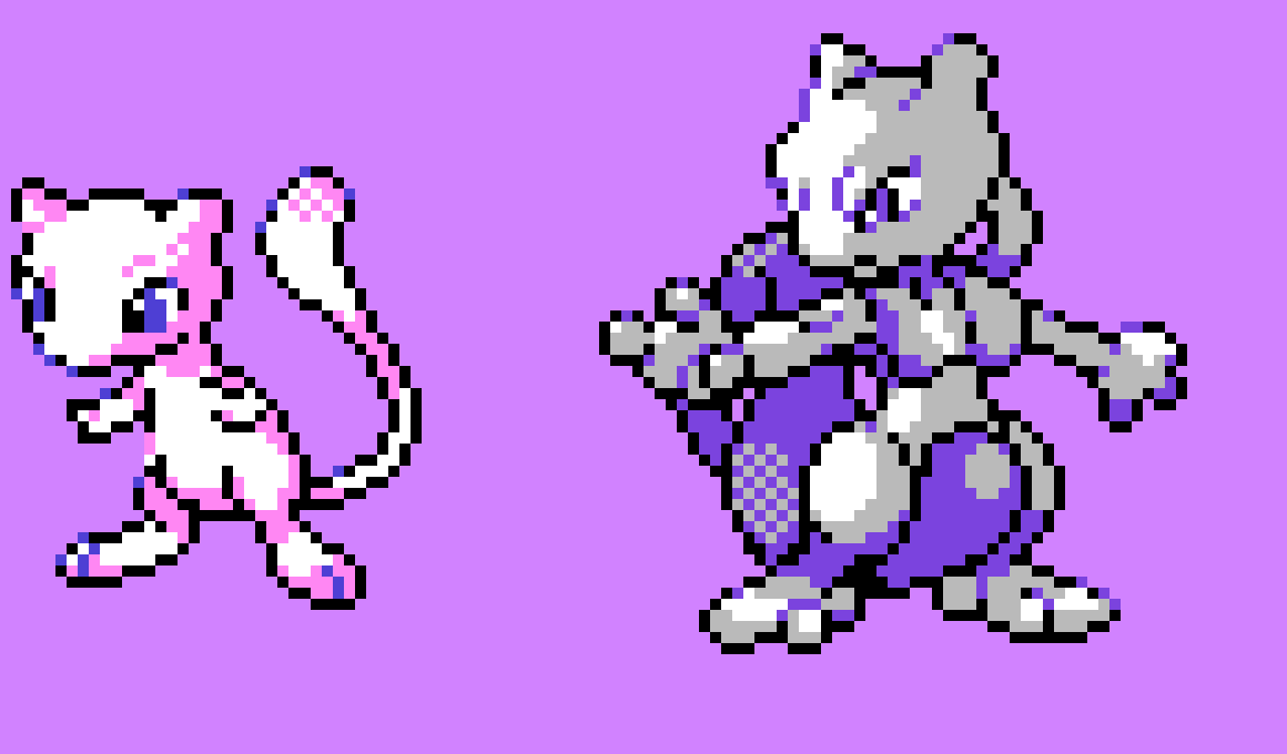 [9664c4] Mew and Mewtwo