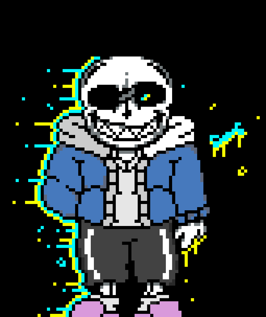 [793648] Sans (Credits to Jeroxal for the base. What au should i combine with multiverse