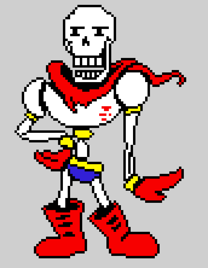 Unsure Papyrus sprite. -hammy