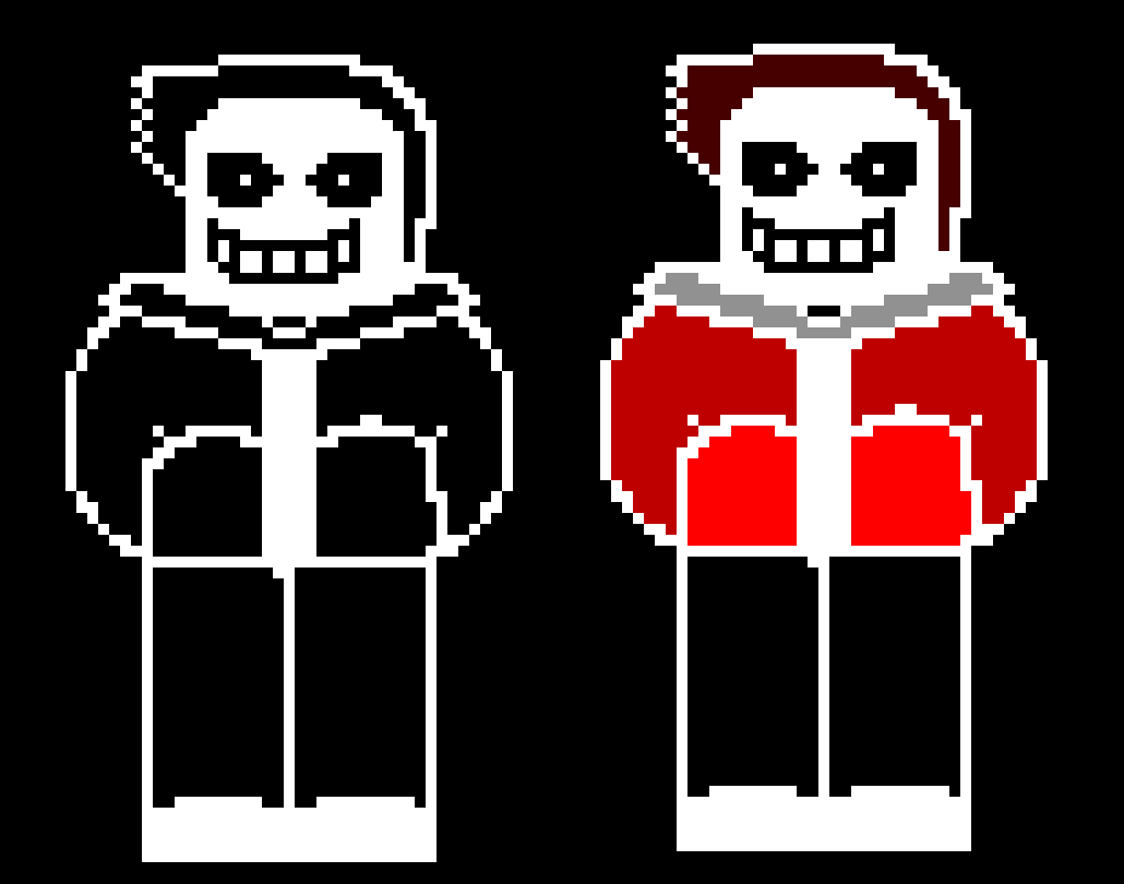 [9664c4] 3DBBTale Shinysans5 (battle sprites)