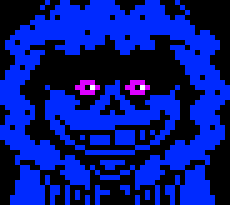 [2fbf6b] ((me back yes)) *cuts himself up in the room* i make him afraid.... Im a monster....