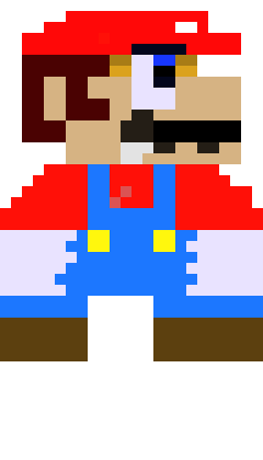 [bbff57] Mario Pixel Art