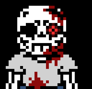 [57dac4] *hears something falling, he looks oop* . . . c h e c k m a t e *a bunch of metal rods fall onto the monster, giving them a concussion*