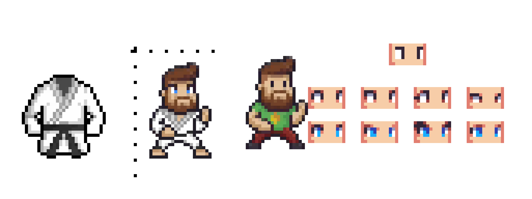 [c71782] WIP fighting game character