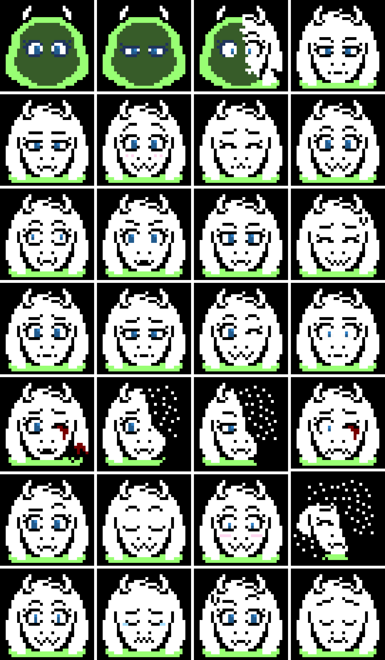 And a face, palette update! Really, about time, for me to do this.