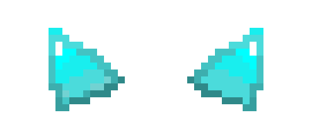 [9664c4] esthetick cyan wolf ears