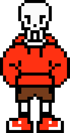 [48ba9d] Underswap Papyrus Overworld Sprite (but better