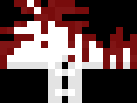 [e8cb42] *snaps his fingers again, fire ones (fix) eye sockets disappear, making him blind*