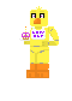 [3db459] chica model left