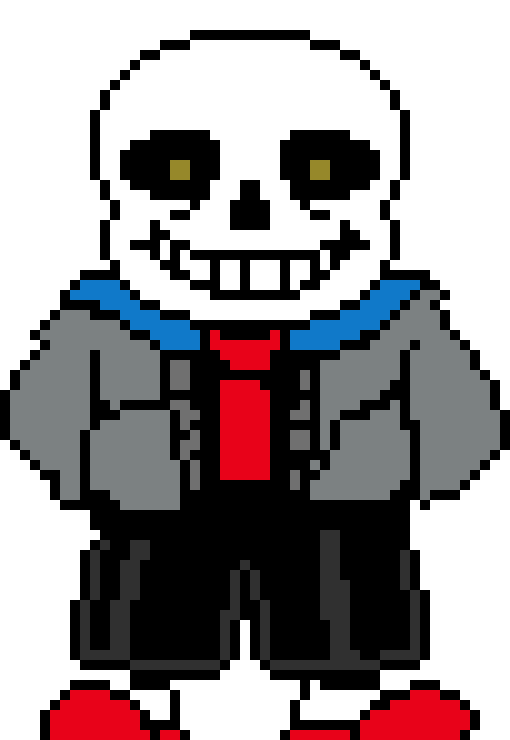Me as sans/Phans sprite