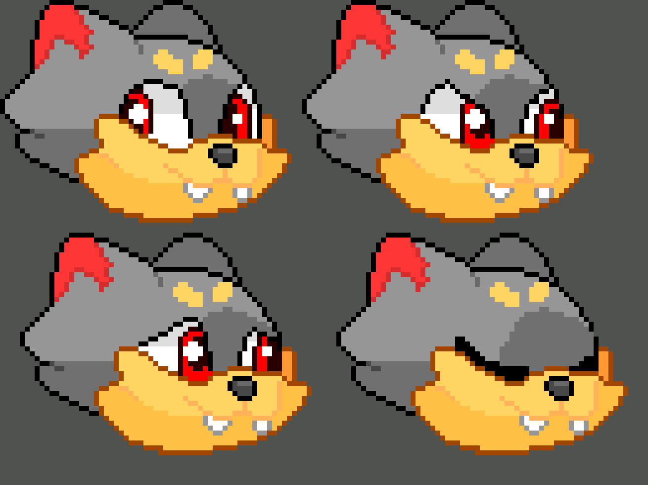 [acbc50] free to use cute doggy faces they so cute
