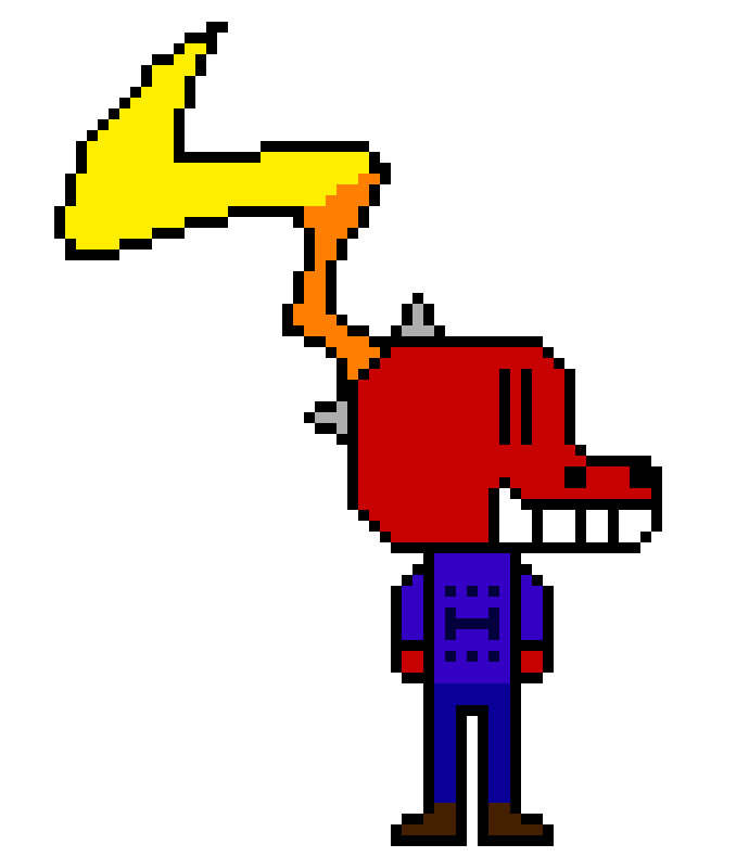 [f9117e] josh (white outline)