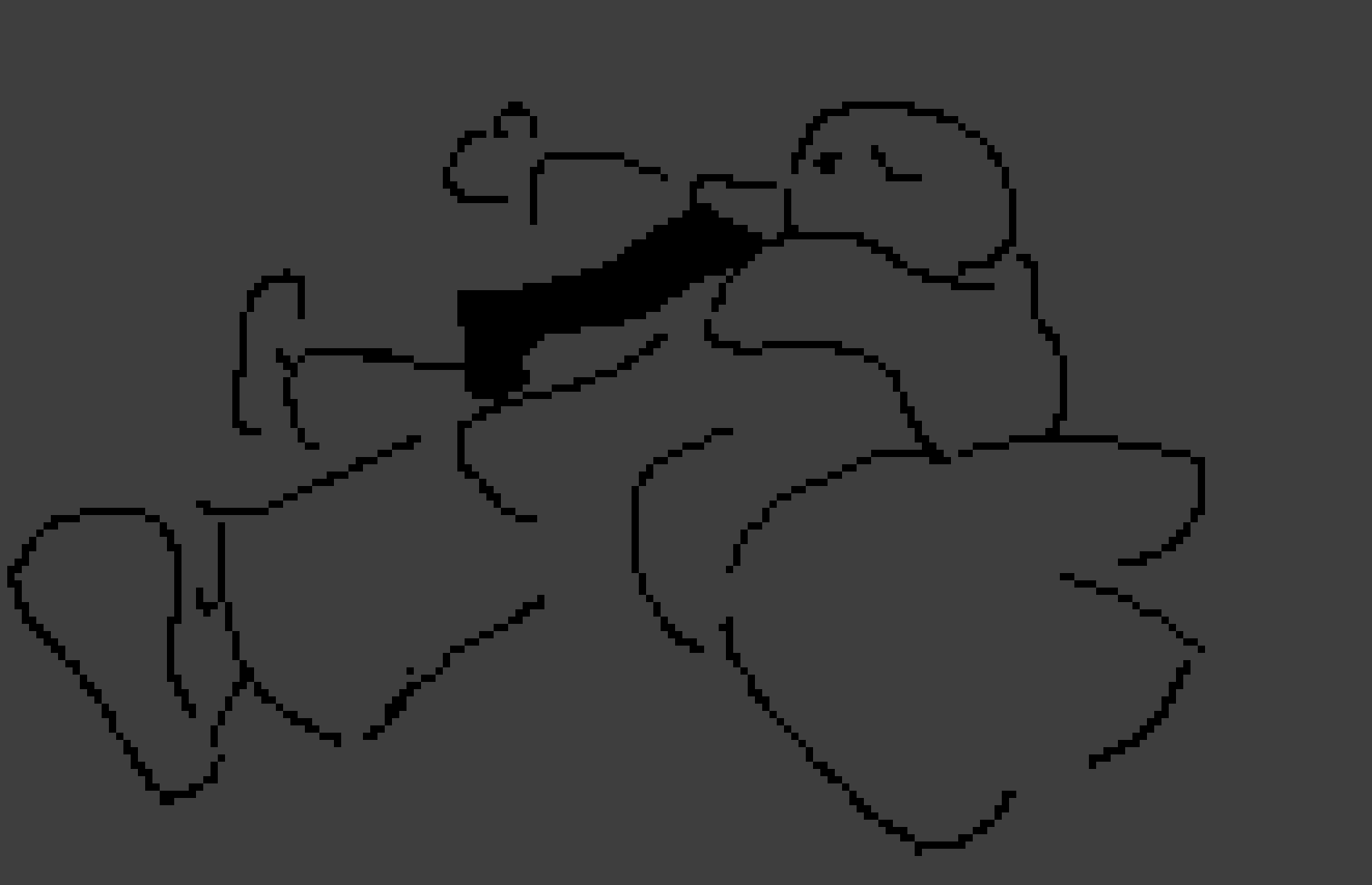 [d52708] when you're in a drawing complete bullshit competition and your opponent is me (you lose)